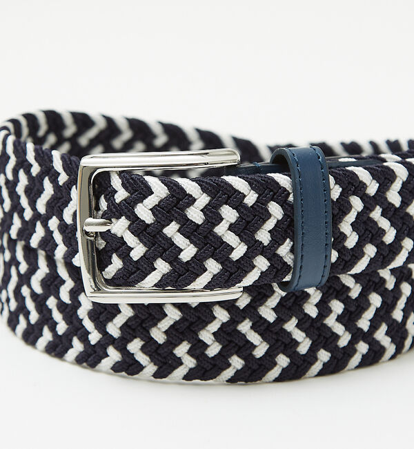 ABAHOUSE「【ストレッチ】ゴムメッシュ ベルト」|ベルト|