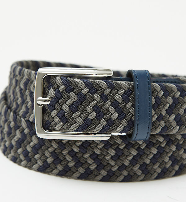 ABAHOUSE「【ストレッチ】ゴムメッシュ ベルト」|ベルト|