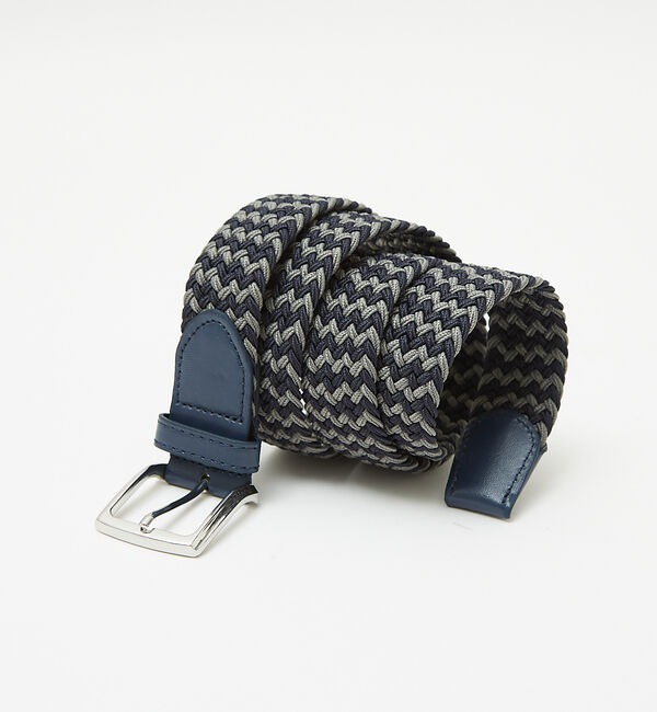 ABAHOUSE「【ストレッチ】ゴムメッシュ ベルト」|ベルト|