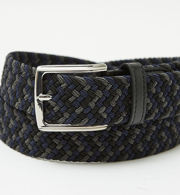 ABAHOUSE「【ストレッチ】ゴムメッシュ ベルト」|ベルト|