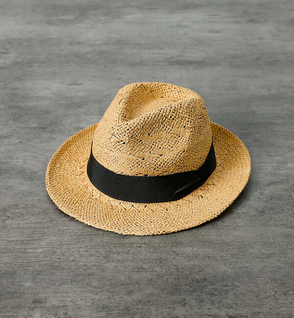 ABAHOUSE「【RUBEN/ルーベン】OPEN WORK HAT　オープンワークハット」|その他|キャメル