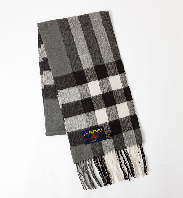 ABAHOUSE「【TWEEDMILL / ツイードミル】Lambswool Scarf  / ラ」|マフラー|