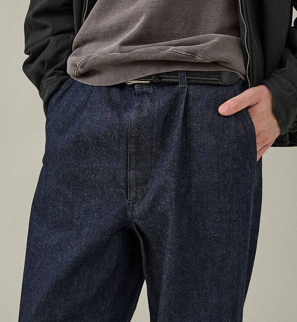 ABAHOUSE「【ウォッシュ加工】12.5oz デニム パンツ / カーブデニム」|デニム|