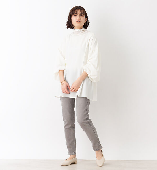 Rouge vif「【WEB限定】2WAY切り替えギャザーブラウス」|シャツ・ブラウス|