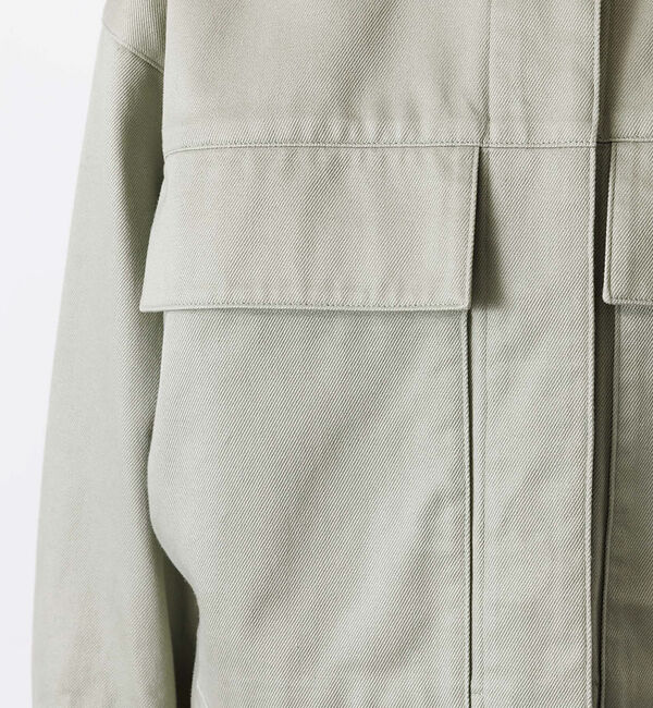 Rouge vif「ショート丈ビッグフラップコクーンブルゾン」|ブルゾン・スタジャン|