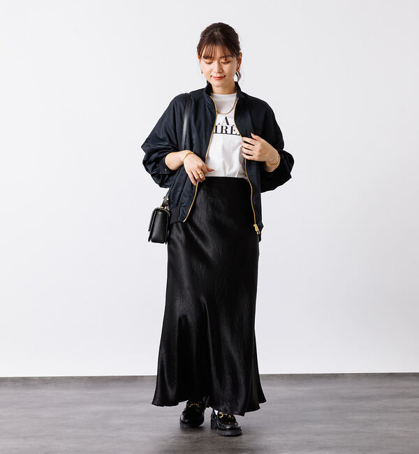 Rouge vif「フロントバックロゴ半袖Tシャツ」|Tシャツ・カットソー|