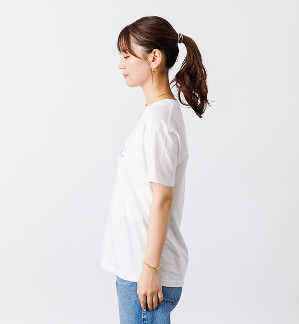 Rouge vif「フロントバックロゴ半袖Tシャツ」|Tシャツ・カットソー|