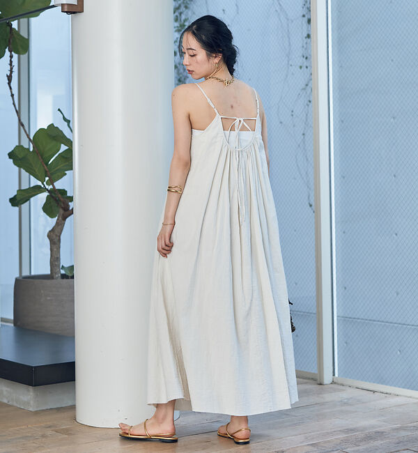 Rouge vif「【GREY CHORD /グレーコード】コットンキャミワンピース / MELIS」|ワンピース|