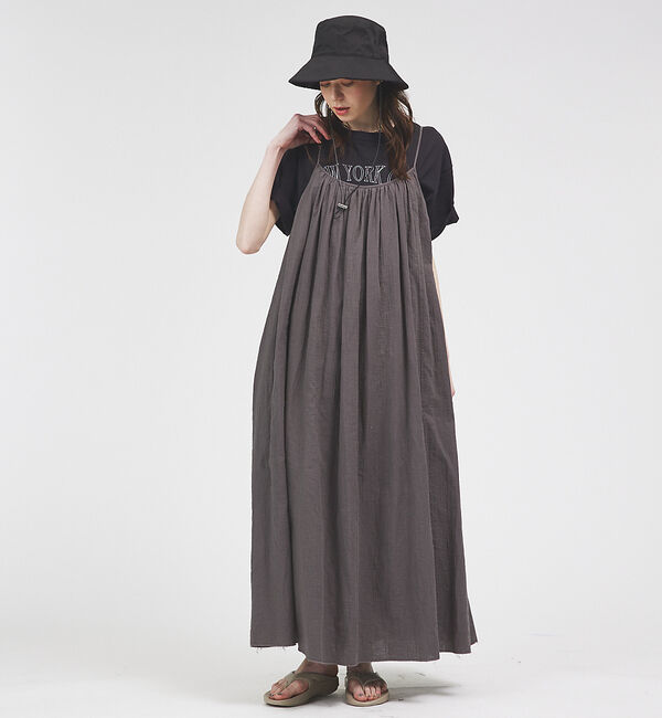 Rouge vif「【GREY CHORD /グレーコード】コットンキャミワンピース / MELIS」|ワンピース|