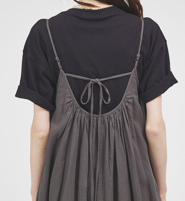 Rouge vif「【GREY CHORD /グレーコード】コットンキャミワンピース / MELIS」|ワンピース|