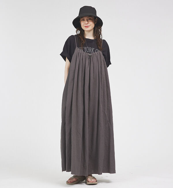 Rouge vif「【GREY CHORD /グレーコード】コットンキャミワンピース / MELIS」|ワンピース|
