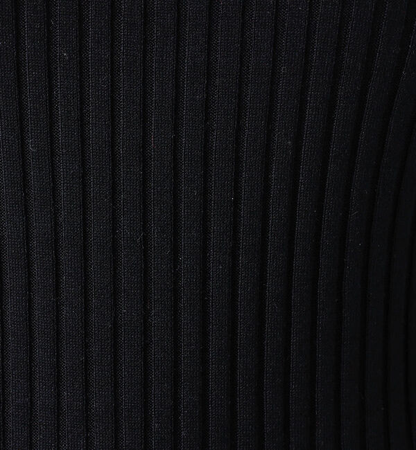 Rouge vif「シルク混ワイドリブプルオーバーニット」|ニット・セーター|