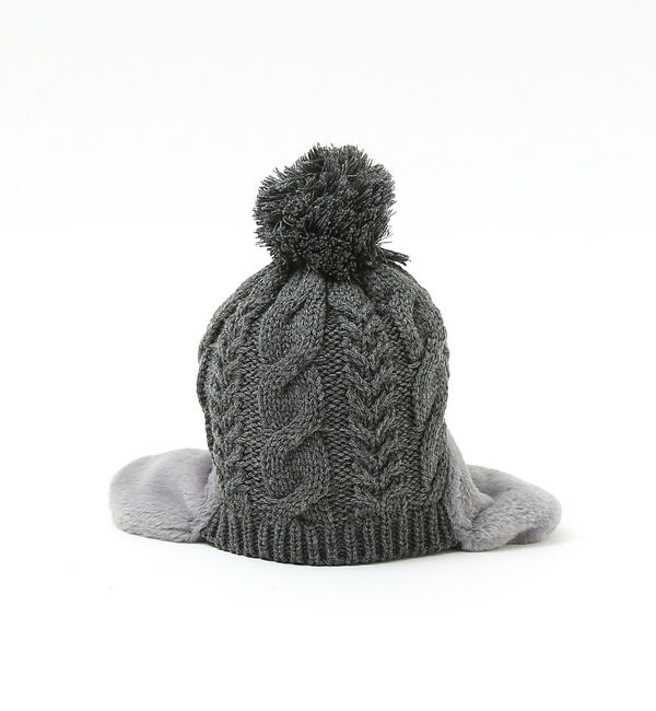 Rouge vif「【RUBEN / ルーベン】イヤーマフ付き裏ボアニットキャップ / RUS-80」|その他|