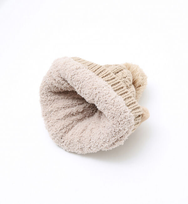 Rouge vif「【RUBEN / ルーベン】イヤーマフ付き裏ボアニットキャップ / RUS-80」|その他|