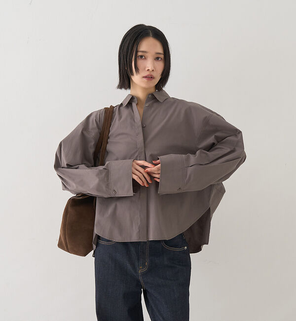 Rouge vif「バックコクーンBIGシャツ」|シャツ・ブラウス|