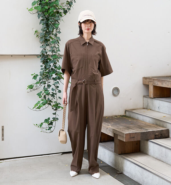 Rouge vif「半袖オールインワン」|オールインワン|