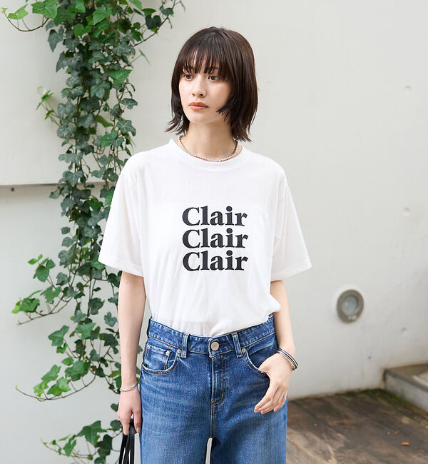 Rouge vif「シアーロゴTシャツ」|Tシャツ・カットソー|