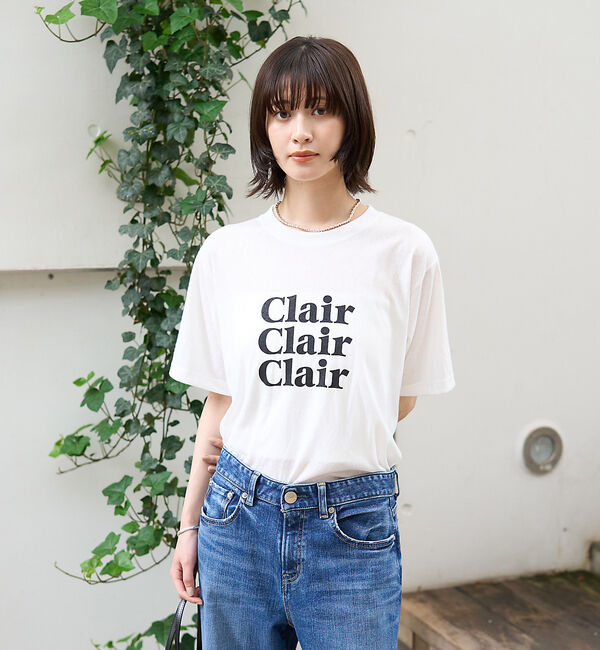Rouge vif「シアーロゴTシャツ」|Tシャツ・カットソー|