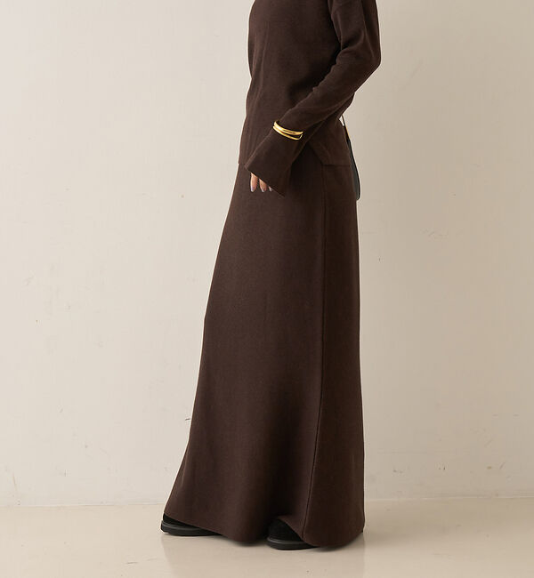 Rouge vif「【セットアップ対応】セミフレアニットスカート」|スカート|