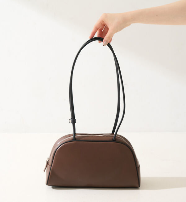 Rouge vif「パイピングロングハンドルボストンバッグ」|ボストンバッグ|