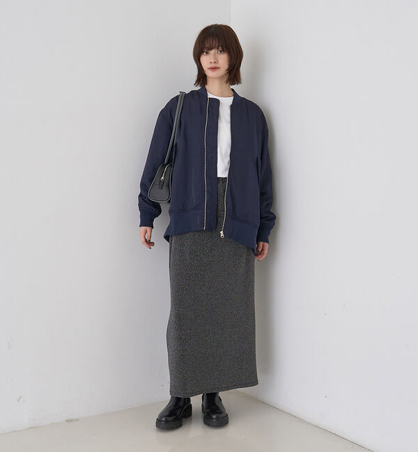 Rouge vif「ラメグリッタージャージナロースカート」|スカート|