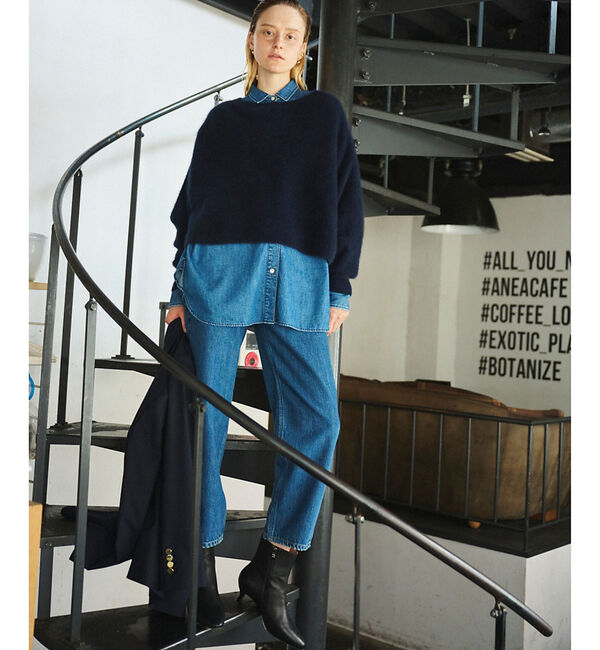 Rouge vif「【REMME／レメ】サイドジップレザーショートブーツ」|ショートブーツ|