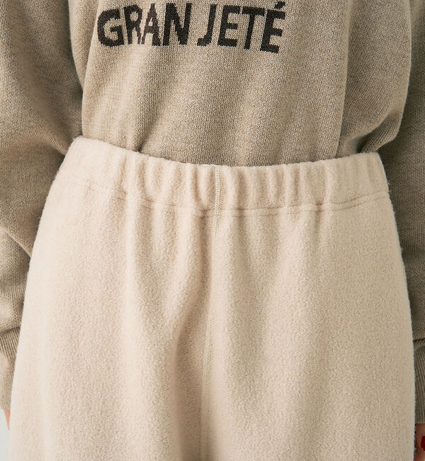 Rouge vif「ウール起毛ジャージーカーブパンツ」|その他|