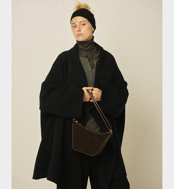 Rouge vif「【2サイズ展開】ウール混変形リバーコート」|その他|