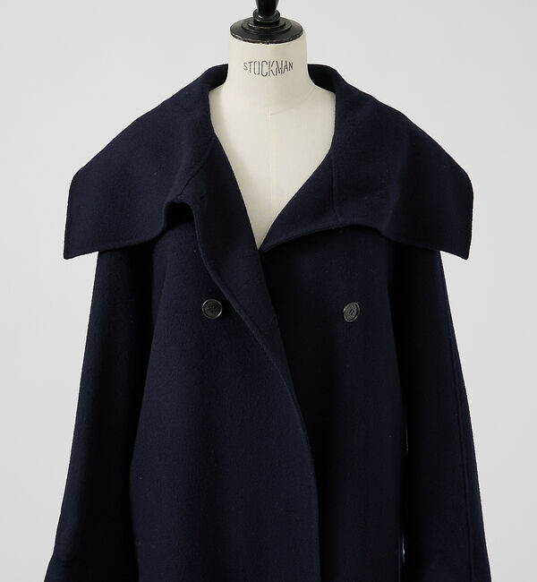 Rouge vif「ウール混オーバーカラーリバーコート」|その他|