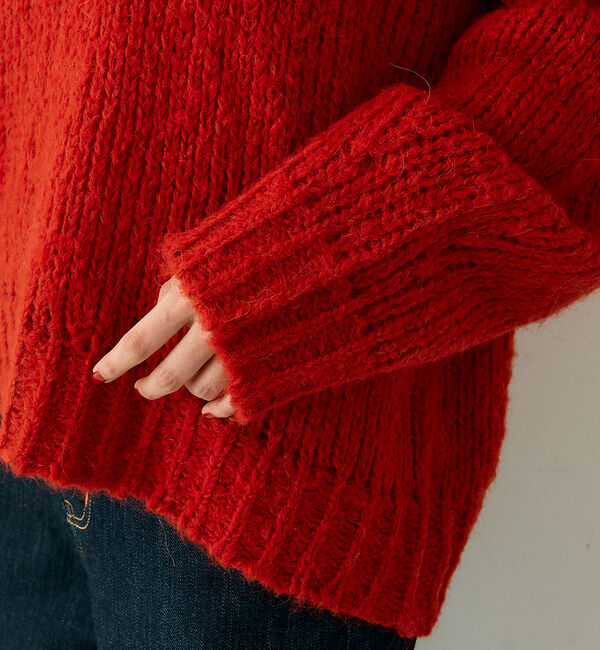 Rouge vif「ロービングニットプルオーバー」|ニット・セーター|
