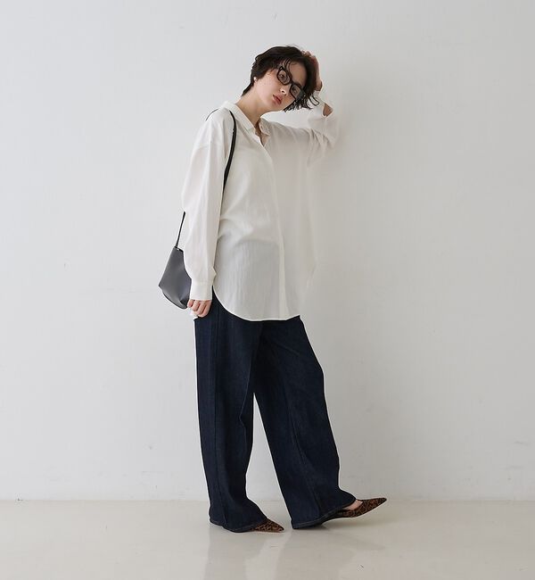 Rouge vif「【一部店舗限定】アシンメトリー変形2WAYシャツ」|シャツ・ブラウス|