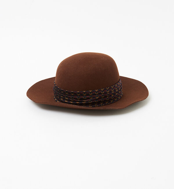 qualite「【coeur】チドリチェックHAT」|その他|