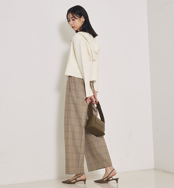 qualite「【セットアップ対応】TWツイルチェックパンツ」|その他|