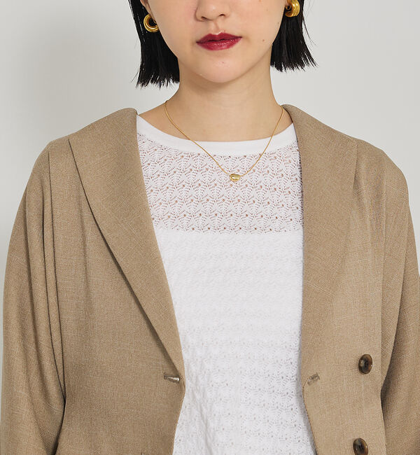 qualite「【セットアップ対応】ツイードカーデジャケット」|その他|