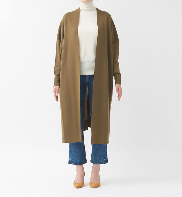 The Store by C' 「【COCUCA】ロングカーディガン」|カーディガン|ブラウン