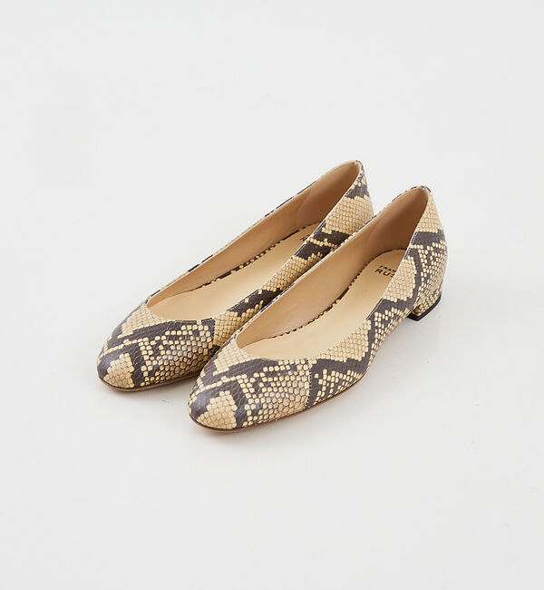 The Store by C' 「【FRANCESCO RUSSO】バレリーナパイソンパンプス」|パンプス|