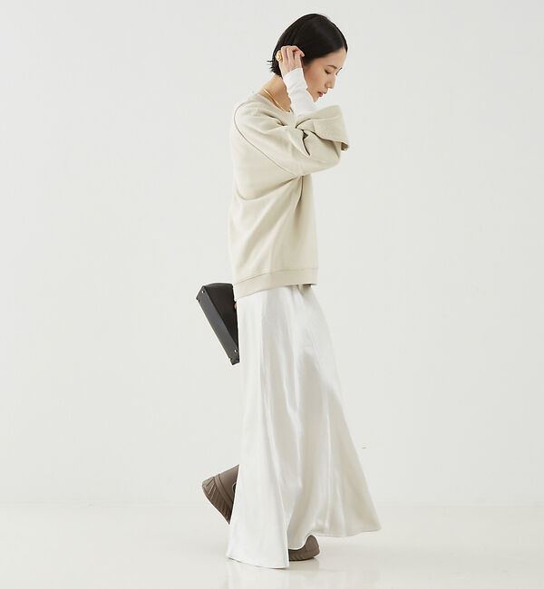 The Store by C' 「【NINETY PERCENT】ANIS SOFT RIB LONG SLEEV」|Tシャツ・カットソー|