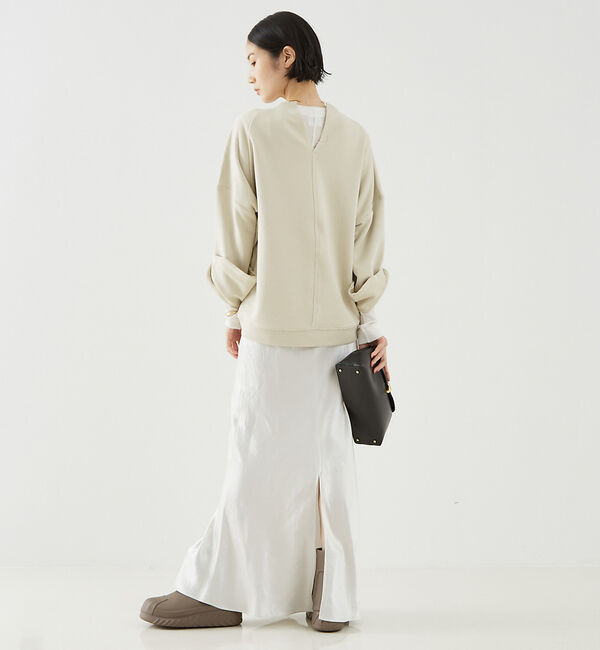 The Store by C' 「【NINETY PERCENT】ANIS SOFT RIB LONG SLEEV」|Tシャツ・カットソー|