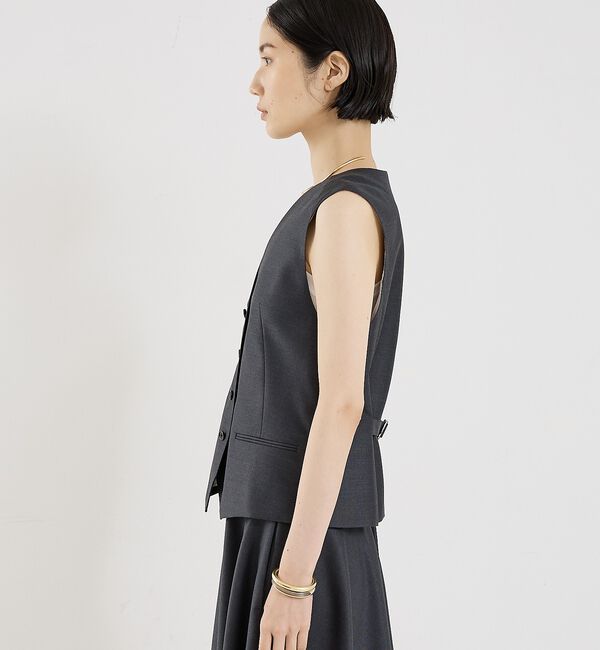 The Store by C' 「【COCUCA】ノースリーブベスト」|ダウンベスト・ベスト|