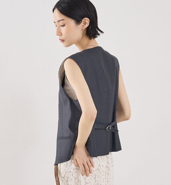 The Store by C' 「【COCUCA】ノースリーブベスト」|ダウンベスト・ベスト|