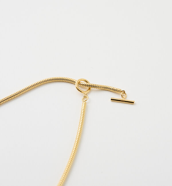 The Store by C' 「【MARIHA】Silent Rain ネックレス パイソンチェーン60cm」|ネックレス|