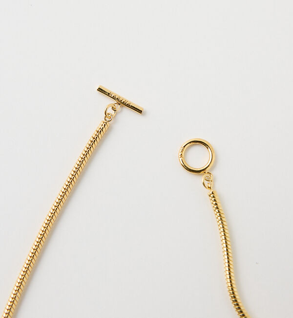 The Store by C' 「【MARIHA】Silent Rain ネックレス パイソンチェーン60cm」|ネックレス|