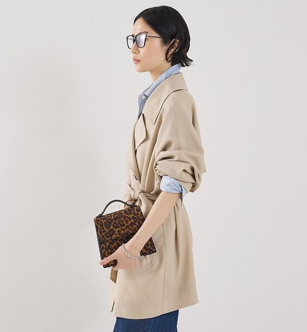 The Store by C' 「【COCUCA】ショートトレンチコート」|トレンチコート|