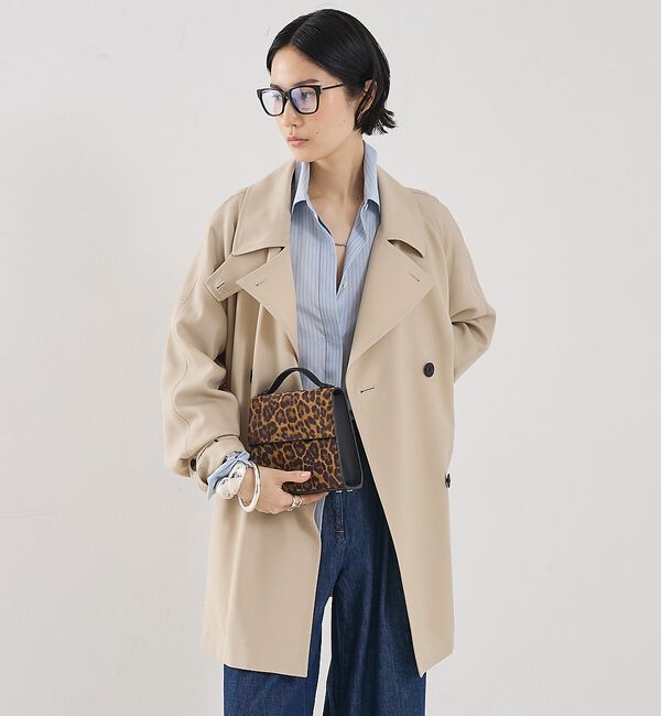 The Store by C' 「【COCUCA】ショートトレンチコート」|トレンチコート|