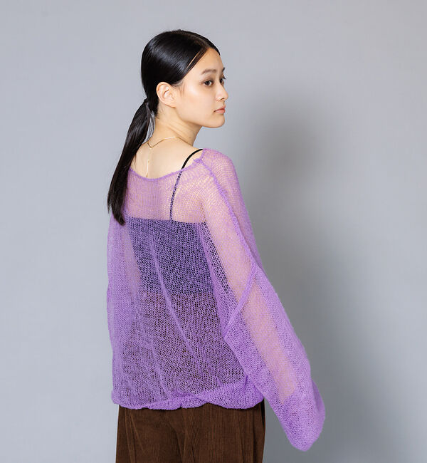 NOMINE「【iocus】袖ボリュームルーズニット」|ニット・セーター|