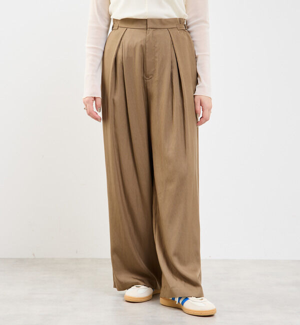 Soffitto「接触冷感タックリラックスパンツ」|その他|