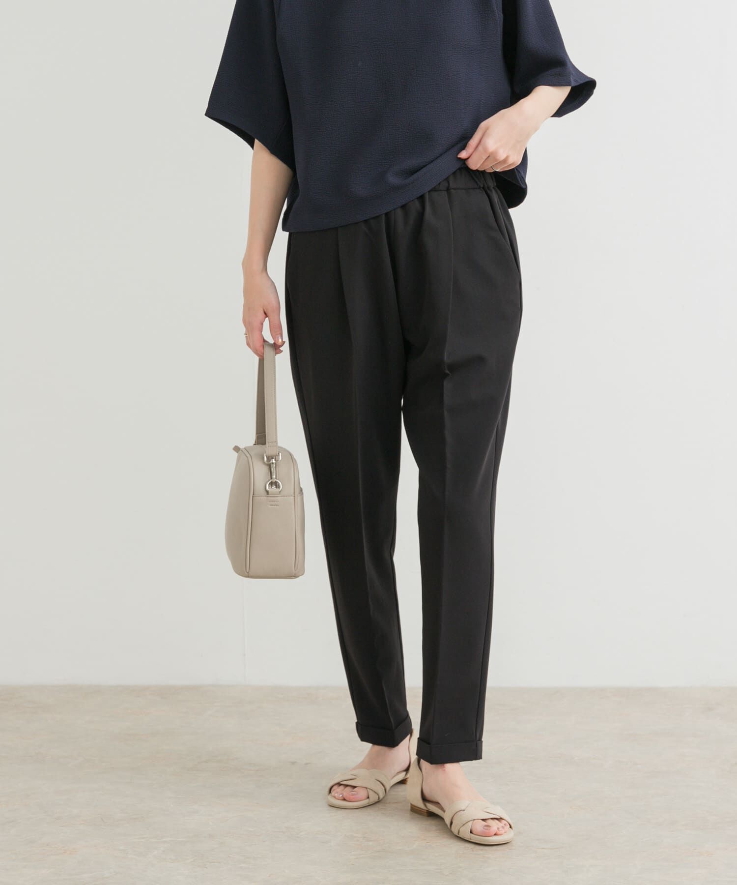 URBAN RESEARCH DOORS「『3サイズ展開』ストレッチテーパードイージーパンツ」|その他|