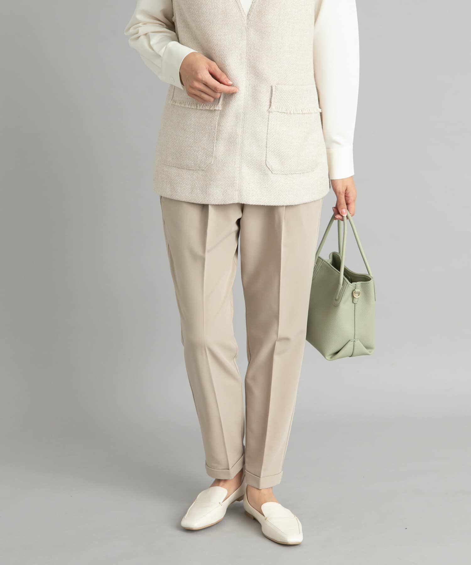 URBAN RESEARCH DOORS「『3サイズ展開』ストレッチテーパードイージーパンツ」|その他|