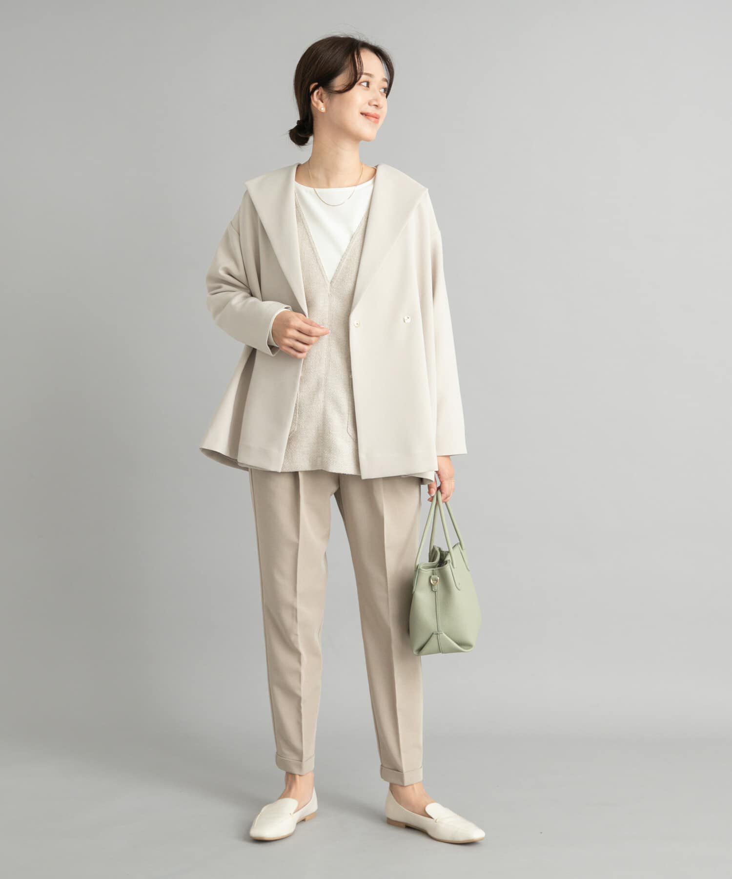 URBAN RESEARCH DOORS「『3サイズ展開』ストレッチテーパードイージーパンツ」|その他|