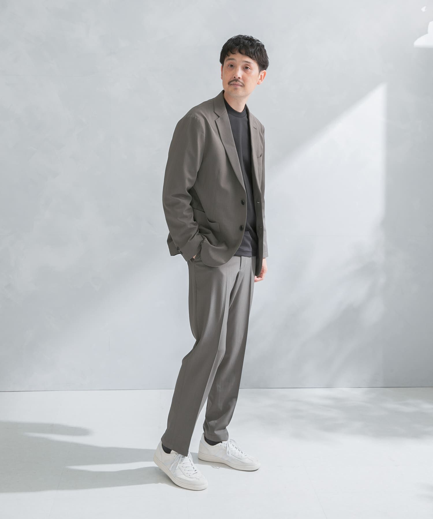 URBAN RESEARCH DOORS「『ｲｰｼﾞｰｹｱ』LIFE STYLE TAILOR ｶﾙｾﾞｽﾄﾚｯﾁｺﾝﾌｫｰﾀﾌﾞﾙ 」|スラックス|
